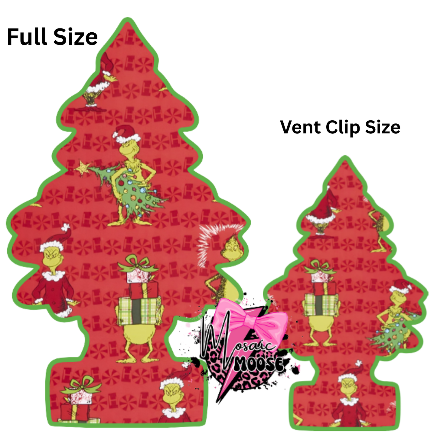 Little Trees Red Grinch