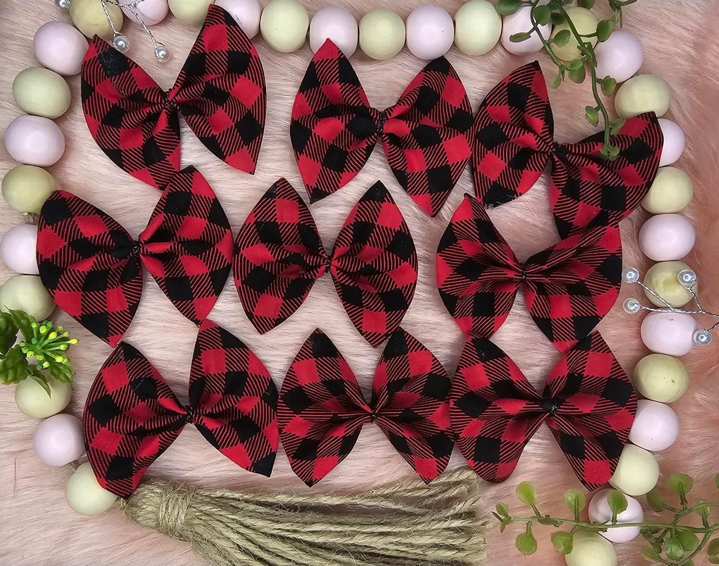 Buffalo Check Bows