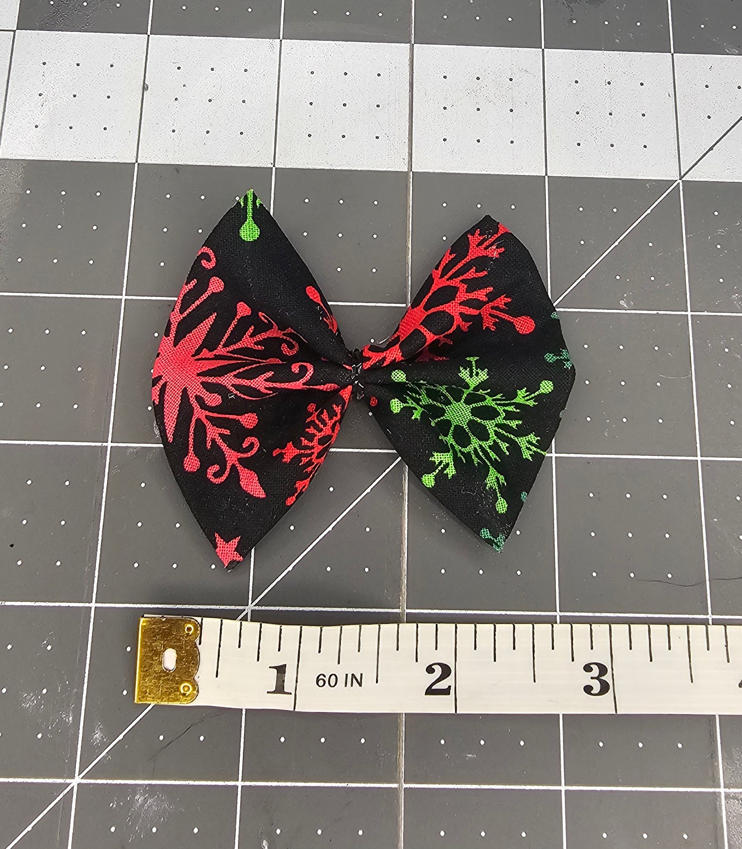 Green and Red Snowflakes