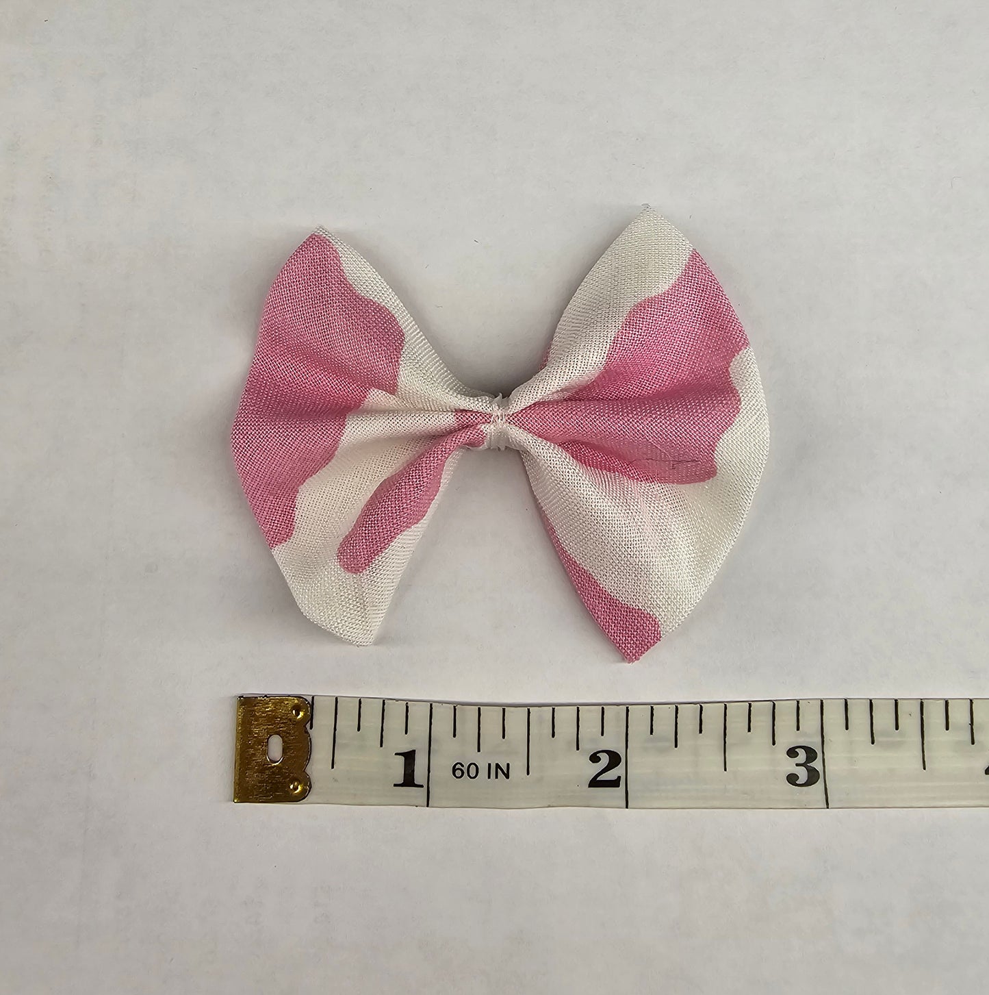 Pink Cow Print Bows