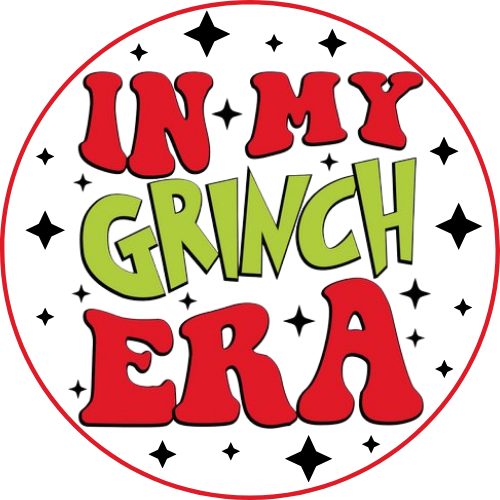 In My Grinch Era Red and Green