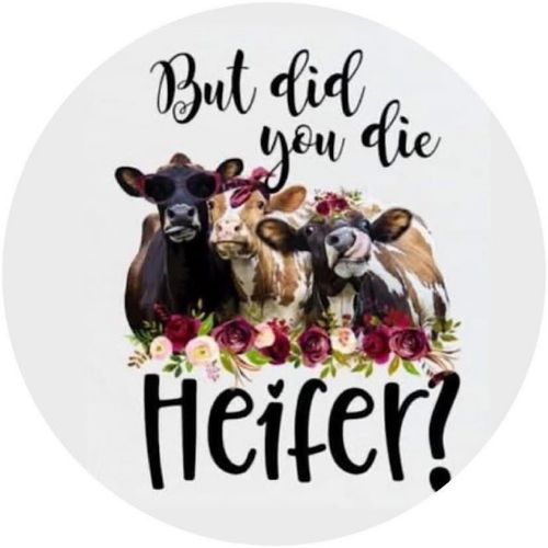 But Did You Die? Heifer