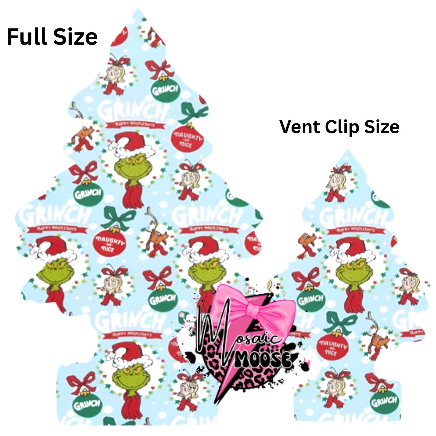 Little Trees Grinch Ornaments