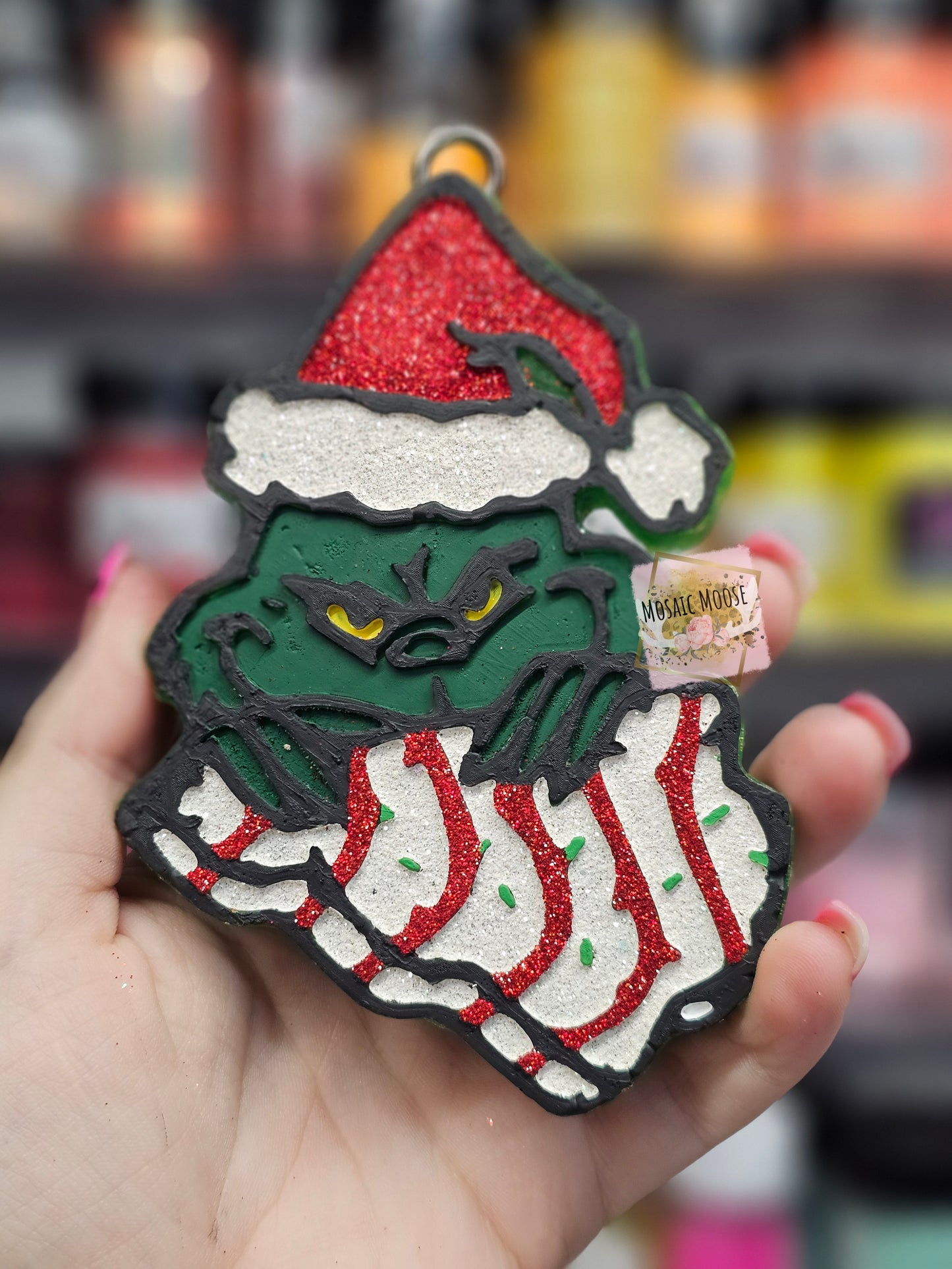 Grinch Cake