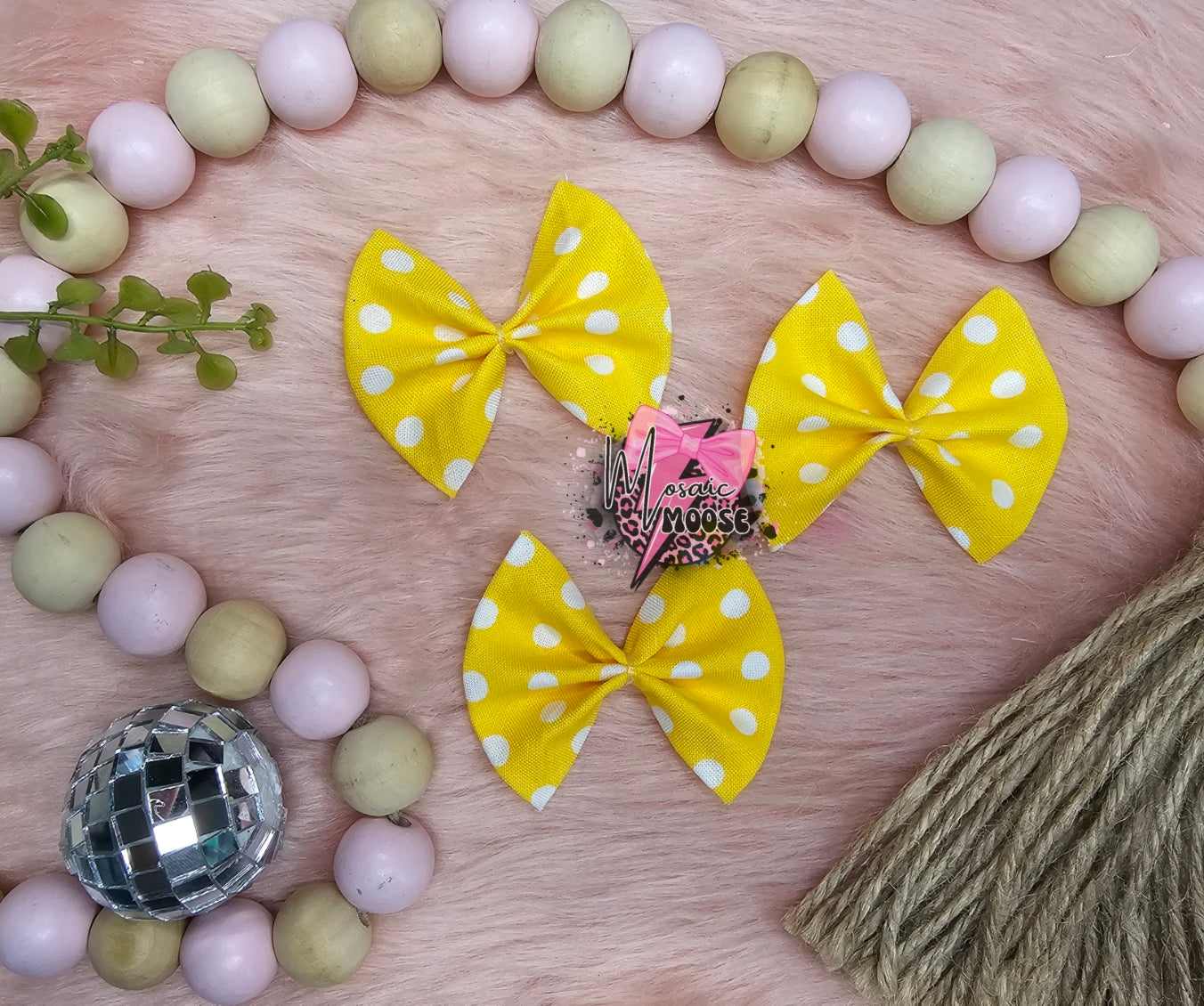 Yellow Medium Dot