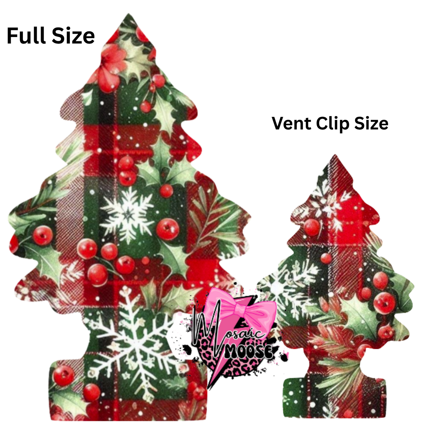 Little Trees Plaid Snowflake