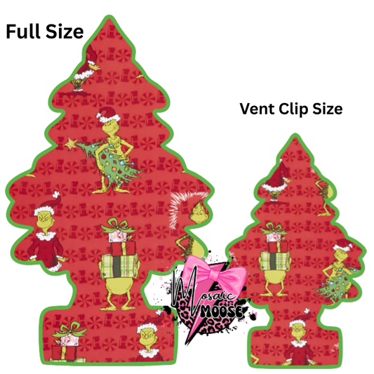 Little Trees Red Grinch