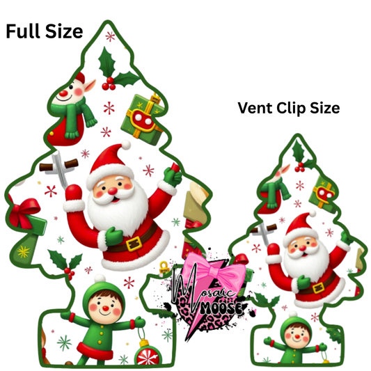 Little Trees Santa and Elves