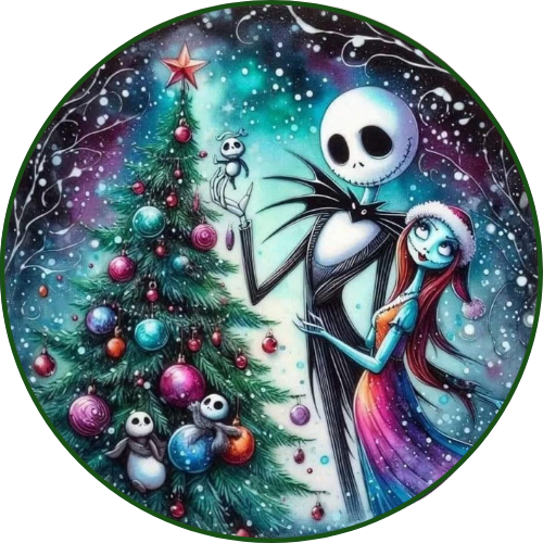 Jack & Sally Christmas Tree