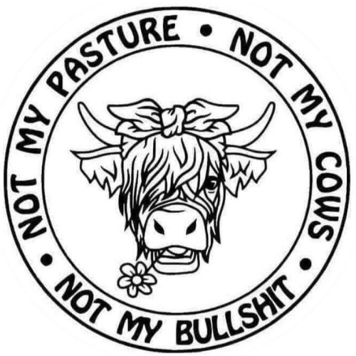 Not My Bullshit Black & White