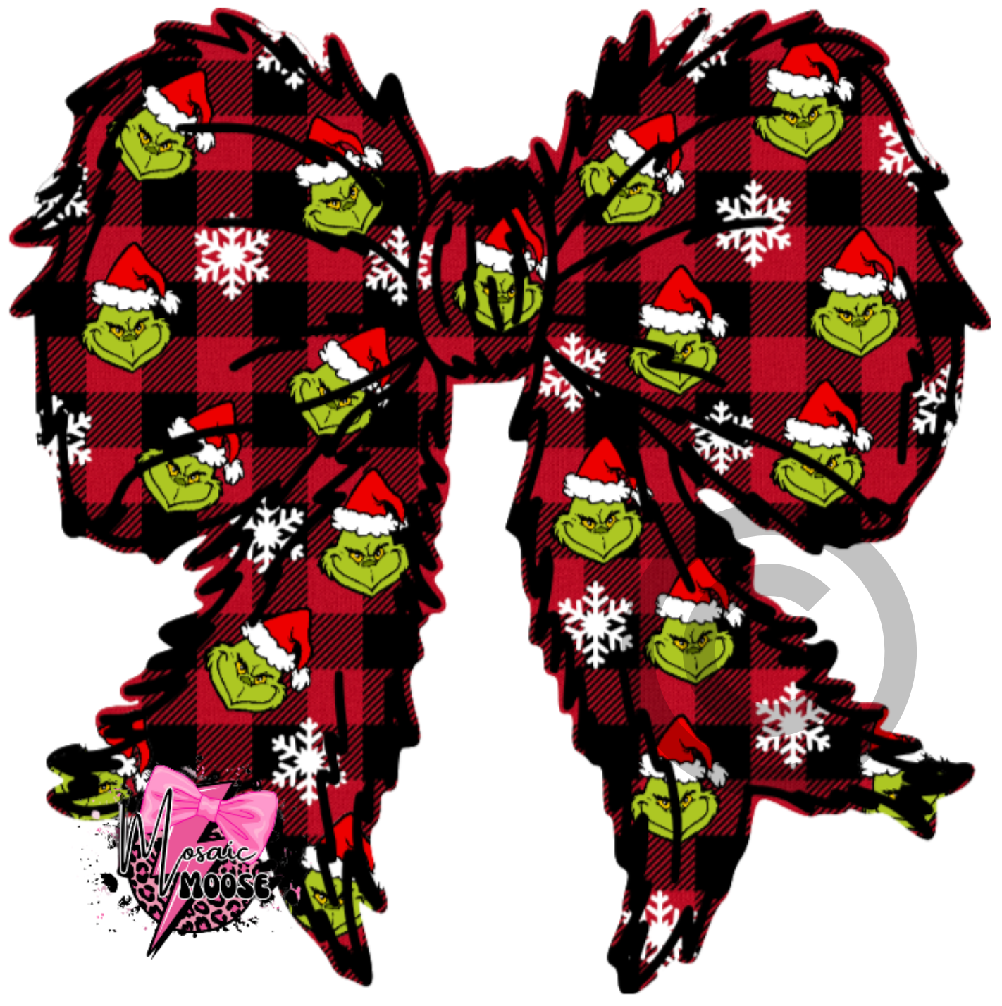 Buffalo Check Grinch
