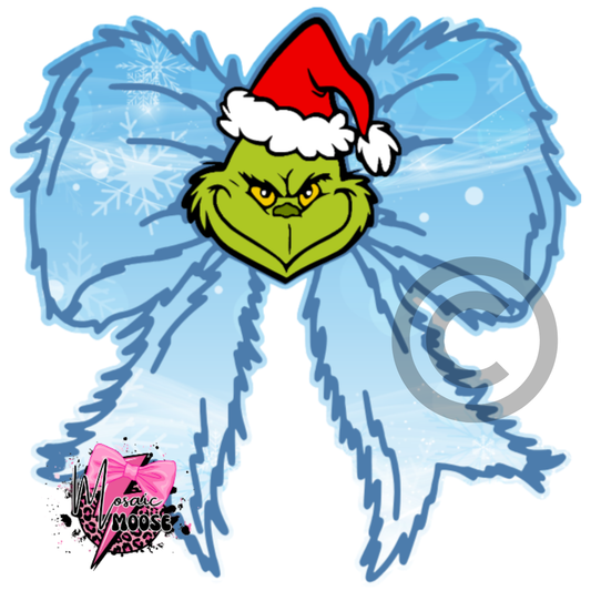 Mean One Bow With Face Snow