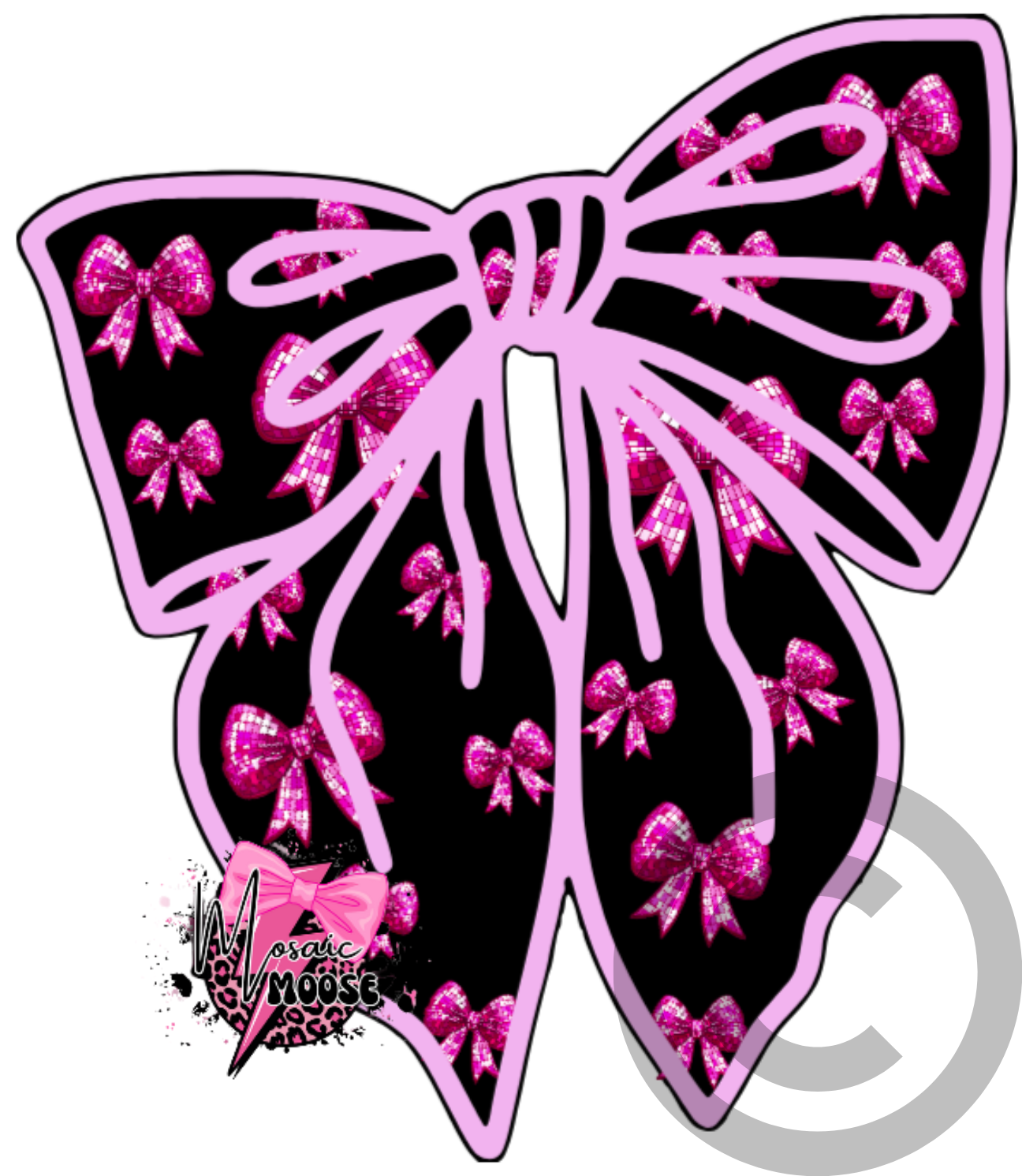 Slouchy Bow-Disco Bows