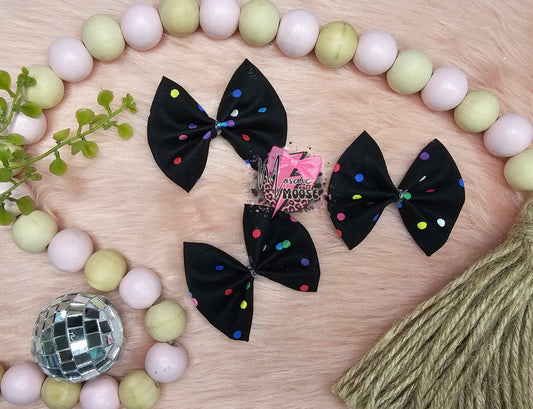 Black Multi Dot
