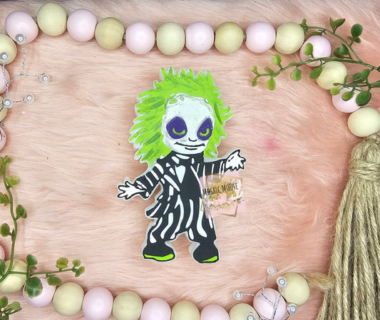 Striped suit