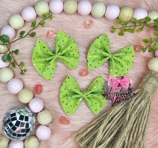 Green Multi Dot