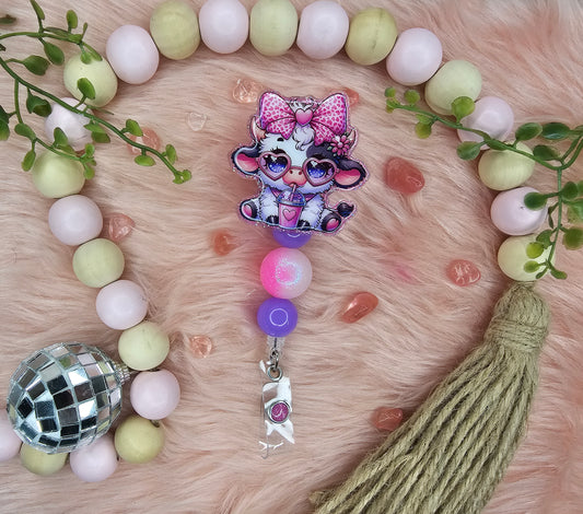 Pink cow