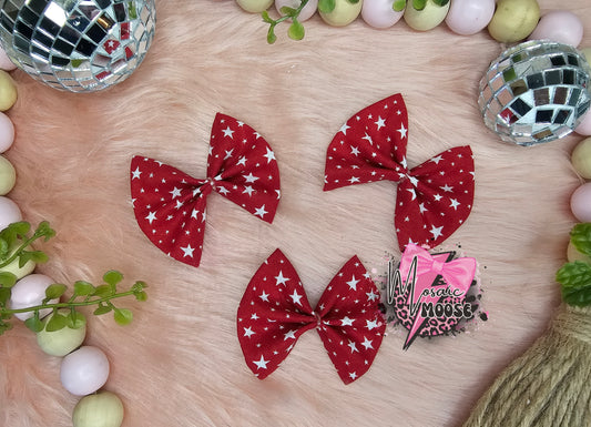 Red w/ white stars
