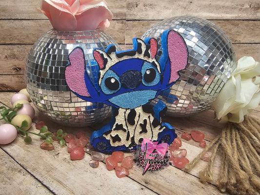 Stitch In Cow Costume